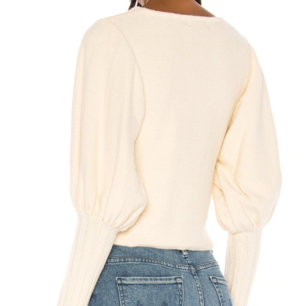 Majorelle Puff Sleeve Sweater - Picture 3 of 3